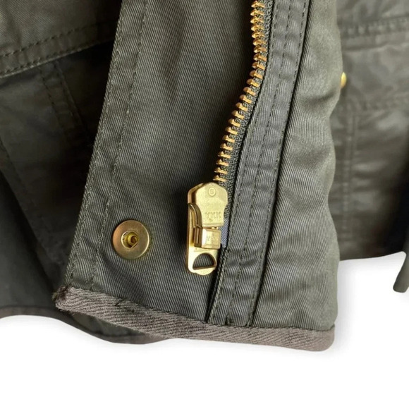 J. Crew Army Green Downtown  Field Jacket - Picture 7 of 10
